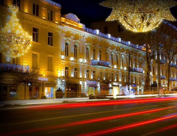 Parilament On Rustaveli 4 Rooms Tbilisi ภายนอก รูปภาพ